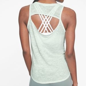 Athleta Organic Open Cowl Back Tank (Like New!)
